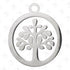Dije de acero de árbol 10 unidades por pieza modelo n°3